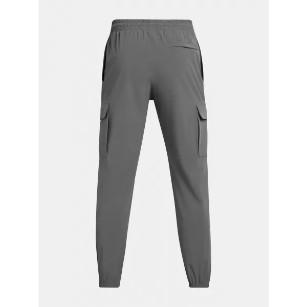  Pantaloni sport pentru bărbați UNDER ARMOUR VIBE WOVEN CARGO PANTS 1386558-025 GRI 