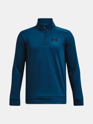 Hanorac pentru băiat UNDER ARMOUR ARMOUR FLEECE 1/4 ZIP 1373559-426 ALBASTRU