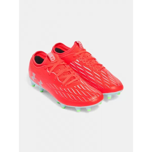  Ghete de fotbal pentru baieti UNDER ARMOUR MAGNETICO SELECT 4 JR FG 3027698-862 ROŞU 
