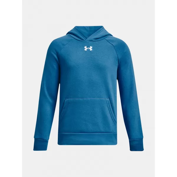  Hanorac pentru băiat UNDER ARMOUR RIVAL FLEECE HOODIE 1379792-466 ALBASTRU 