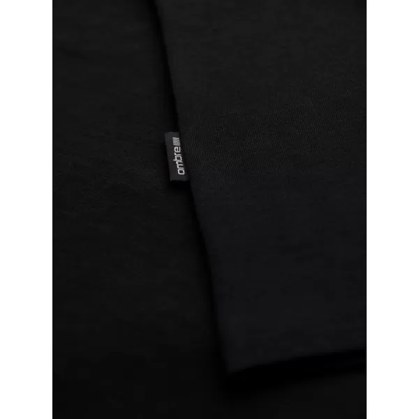  Cămaşă OMBRE OM-TSBS-0237 NEGRU 