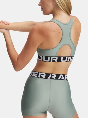 Sutien de damă UNDER ARMOUR HG MID BRANDED 1383544-348 VERDE