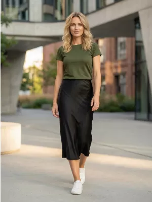Cămașă funcțională feminină ALTISPORT NoPrint NP/ALW041 MILITAR