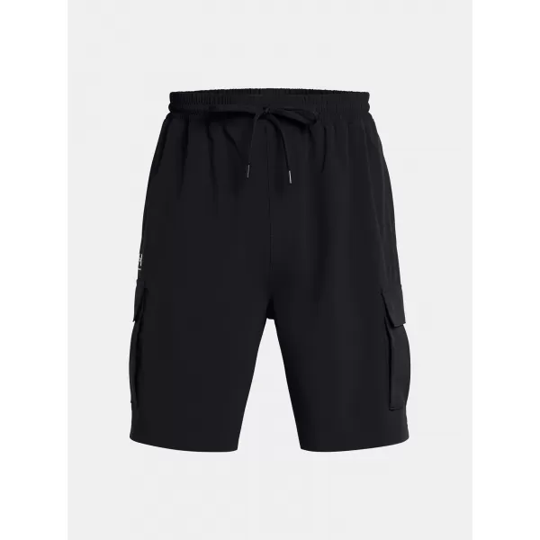  Pantaloni scurți pentru bărbați UNDER ARMOUR VIBE WOVEN CARGO SHORT 1386560-001 NEGRU 