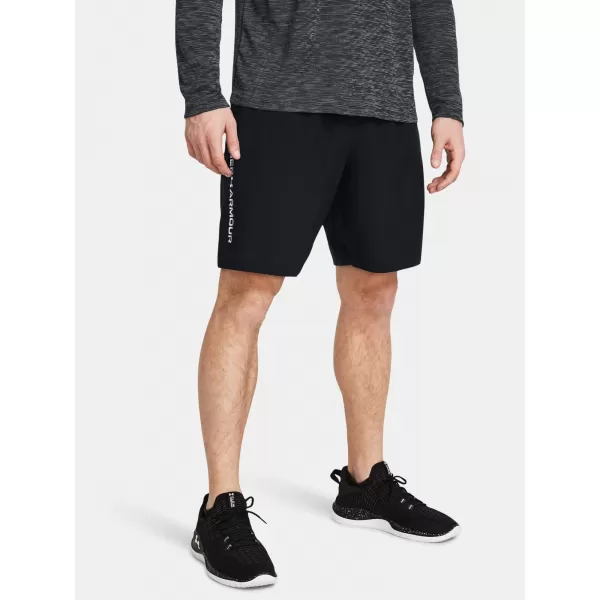  Pantaloni scurți pentru bărbați UNDER ARMOUR WOVEN WDMK SHORTS 1383356-001 NEGRU 