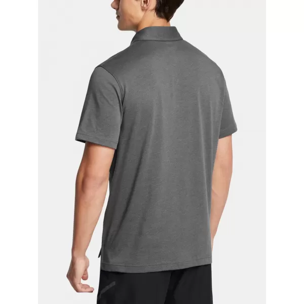  Tricou pentru bărbați UNDER ARMOUR ICON POLO 1386608-025 GRI 