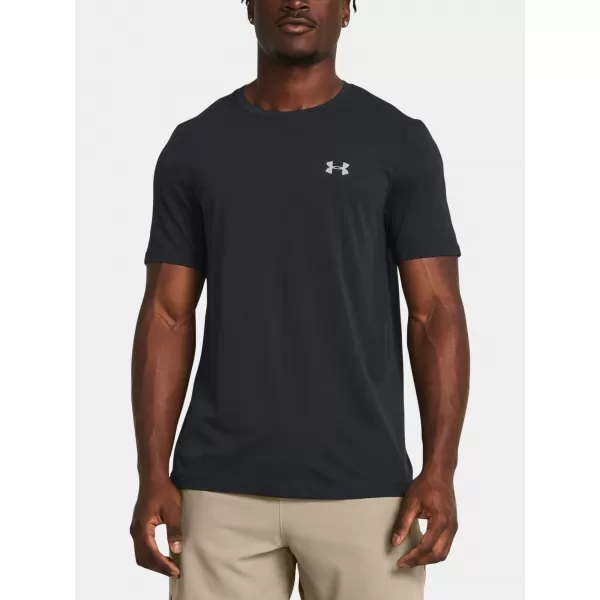  Tricou pentru bărbați UNDER ARMOUR VANISH SEAMLESS SS 1382801-001 NEGRU 