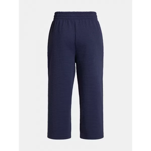  Pantaloni sport de damă UNDER ARMOUR UNSTOPPABLE FLC GRID CROP 1386492-410 ALBASTRU 