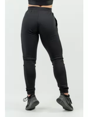 Semnătură pentru femei INTENSE 846 BLACK Nebbia pantaloni de trening largi