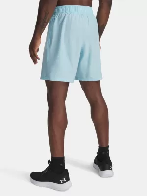 Pantaloni scurți pentru bărbați UNDER ARMOUR TECH WOVEN WORDMARK SHORT 1383356-494 ALBASTRU