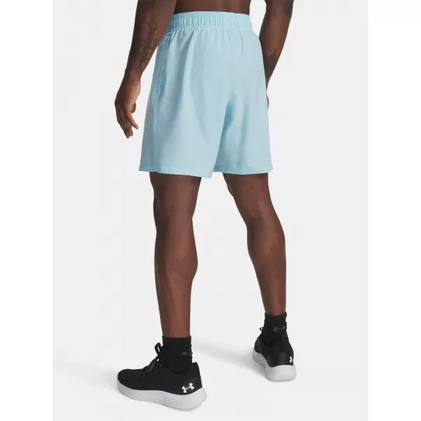  Pantaloni scurți pentru bărbați UNDER ARMOUR TECH WOVEN WORDMARK SHORT 1383356-494 ALBASTRU 
