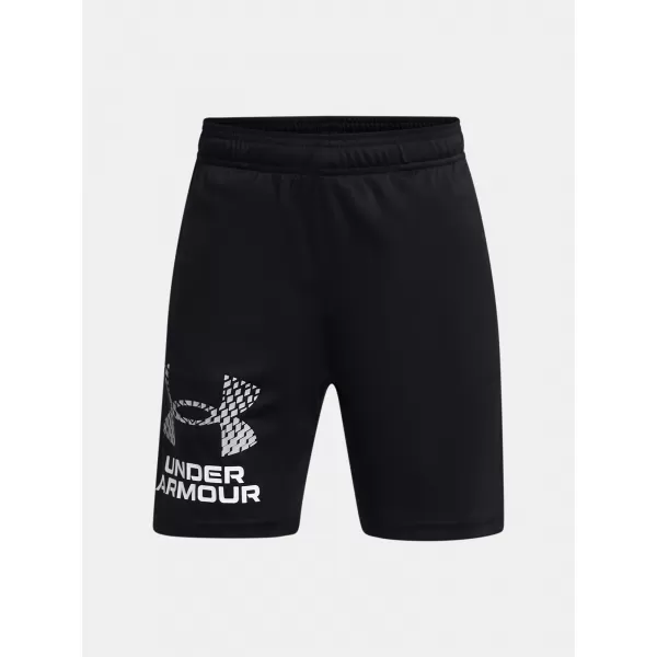  Pantaloni scurți pentru băieți UNDER ARMOUR TECH LOGO SHORTS 1383333-001 NEGRU 