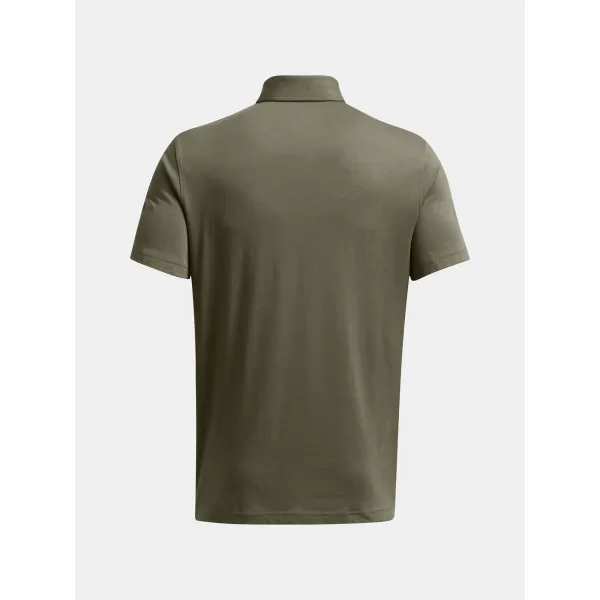  Tricou pentru bărbați UNDER ARMOUR ICON POLO 1386608-390 VERDE 