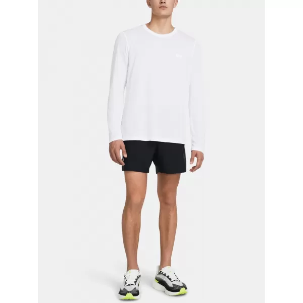  Pantaloni scurți pentru bărbați UNDER ARMOUR LAUNCH 5 SHORTS 1382617-001 NEGRU 