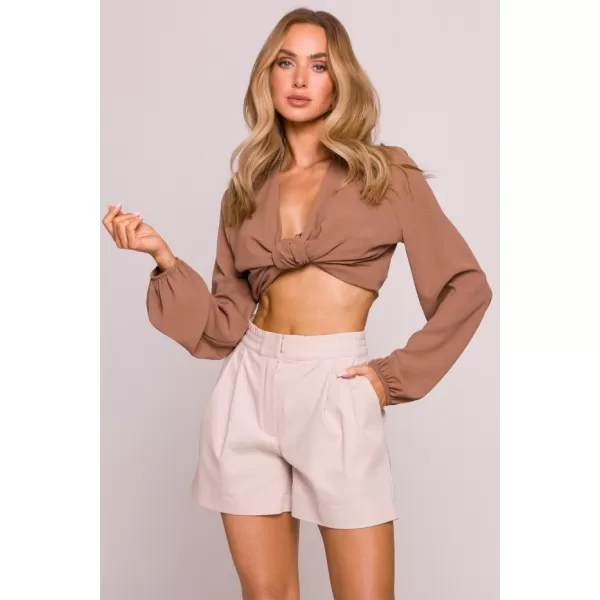  Pantaloni scurți de damă MOE M860 BEJ 