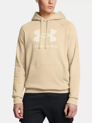 Hanorac pentru bărbați UNDER ARMOUR RIVAL FLEECE LOGO HD 1379758-299 MARO