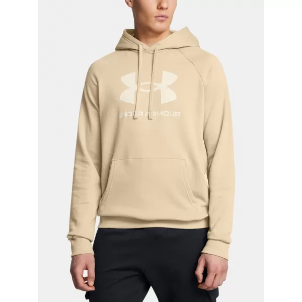  Hanorac pentru bărbați UNDER ARMOUR RIVAL FLEECE LOGO HD 1379758-299 MARO 