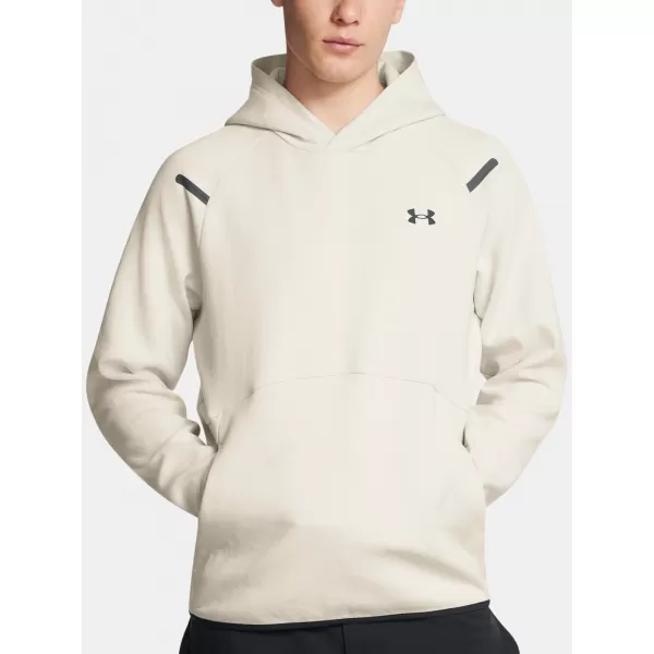  Hanorac pentru bărbați UNDER ARMOUR UNSTOPPABLE FLC HD EU 1389350-110 ALB 