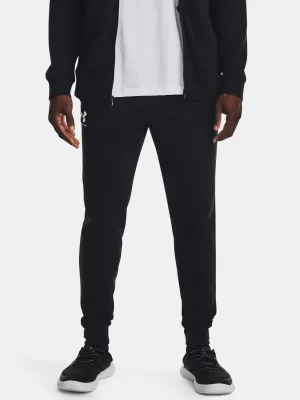 Pantaloni de trening pentru bărbați UNDER ARMOUR RIVAL TERRY JOGGER 1380843-001 NEGRU