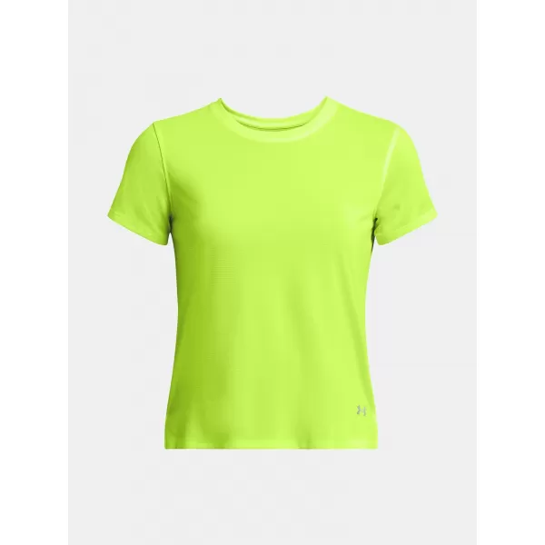  Tricou pentru femei UNDER ARMOUR LAUNCH SHORTSLEEVE 1382434-731 VERDE 