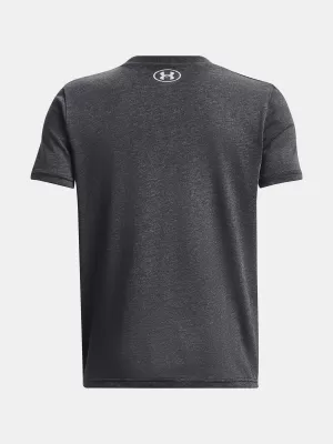 Tricou băieți UNDER ARMOUR B LOGO WORDMARK SS 1380747-001 NEGRU