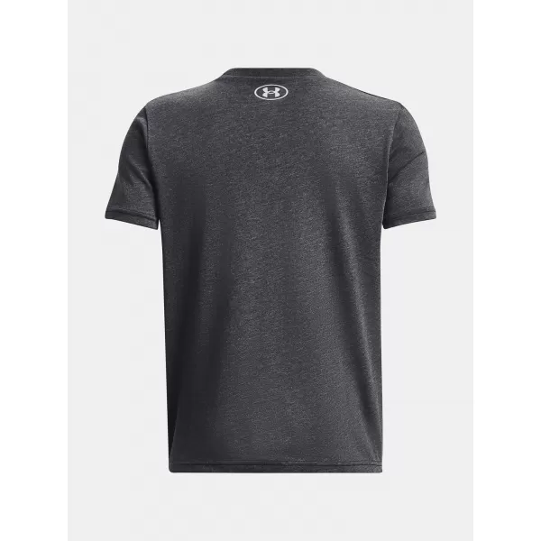  Tricou băieți UNDER ARMOUR B LOGO WORDMARK SS 1380747-001 NEGRU 