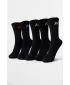 șosete adidași pachet 5 164 NEGRU Nebbia