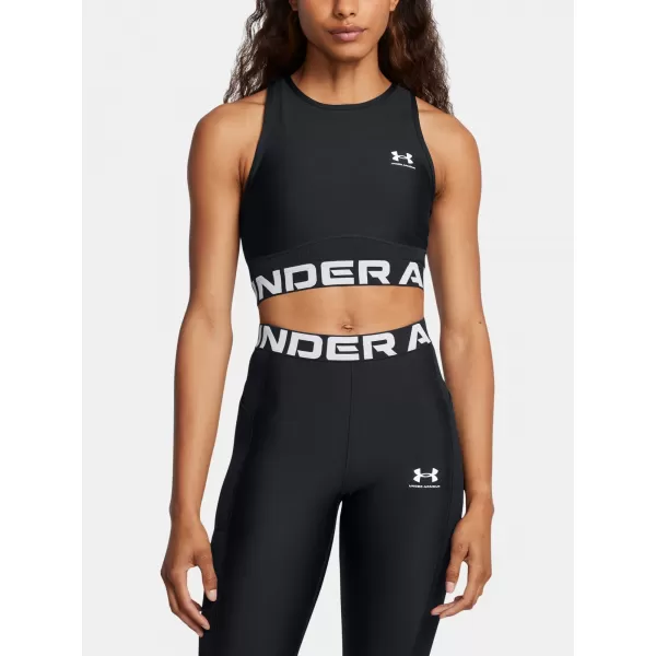  Maieu de damă UNDER ARMOUR HEATGEAR RIB TANK 1388694-001 NEGRU 