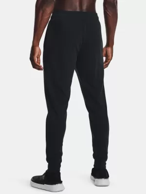 Pantaloni de trening pentru bărbați UNDER ARMOUR RIVAL TERRY JOGGER 1380843-001 NEGRU