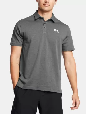 Tricou pentru bărbați UNDER ARMOUR ICON POLO 1386608-025 GRI