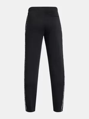 Pantaloni de trening pentru băieți UNDER ARMOUR B ICON FLC JOGGER TAPING 1390294-001 NEGRU