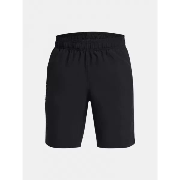  Pantaloni scurți pentru băieți UNDER ARMOUR WOVEN WDMK SHORTS 1383341-001 NEGRU 