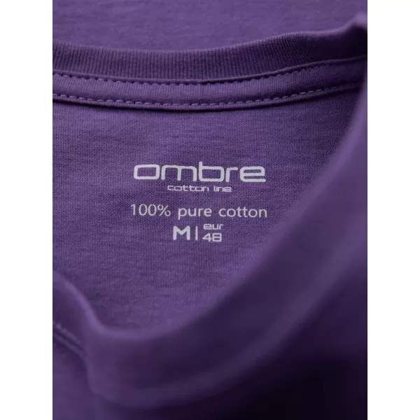  Cămaşă OMBRE OM-TSBS-0236 VIOLET 
