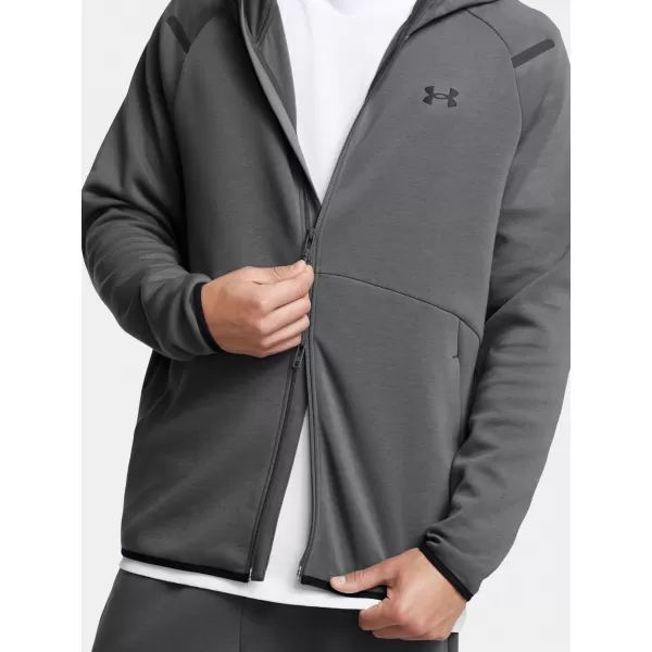  Hanorac pentru bărbați UNDER ARMOUR UA UNSTOPPABLE FLC FZ HD EU GRI 