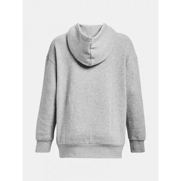  Hanorac de dama UNDER ARMOUR ESSENTIAL FLC OS HOODIE 1379495-012 GRI 