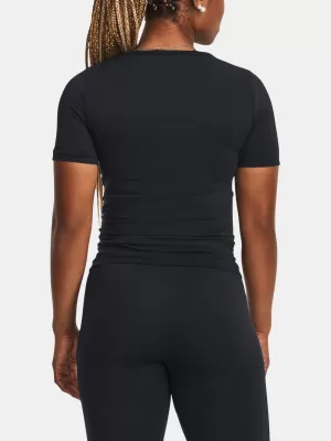 Tricou pentru femei UNDER ARMOUR TRAIN SEAMLESS SS 1379149-001 NEGRU