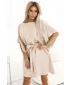 Rochie NUMOCO SOFIA 287-38 BEJ ÎNTUNECAT