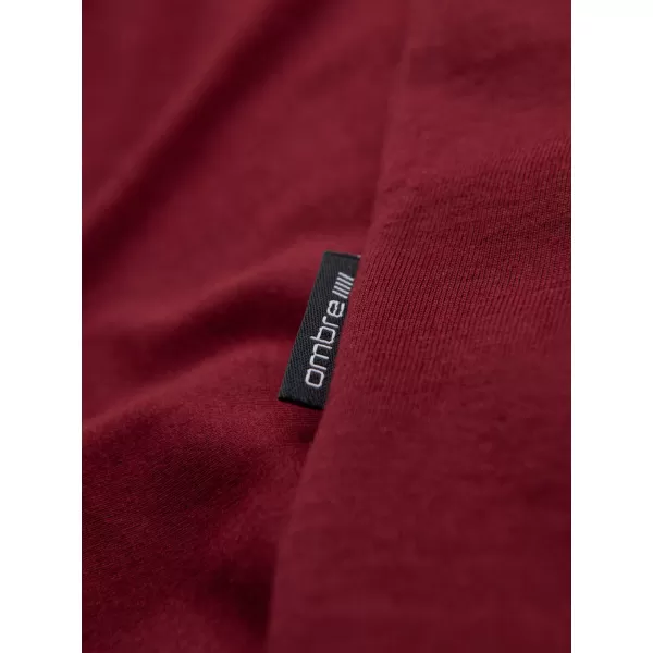  Cămaşă OMBRE OM-TSBS-0237 MARO 