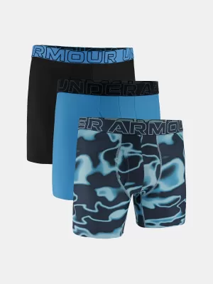 Boxeri pentru bărbați UNDER ARMOUR M PERF TECH MESH NOV 6IN (3KS) 1383885-494 ALBASTRU
