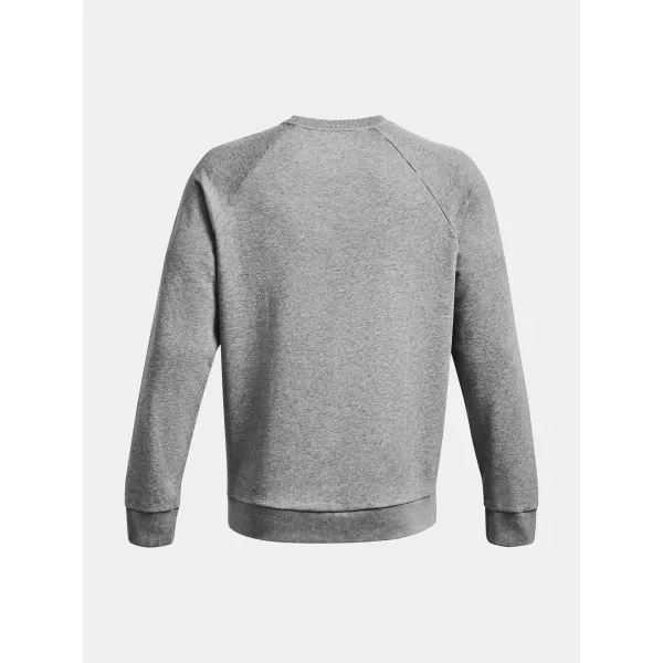  Hanorac pentru bărbați UNDER ARMOUR RIVAL FLEECE CREW 1379755-025 GRI 