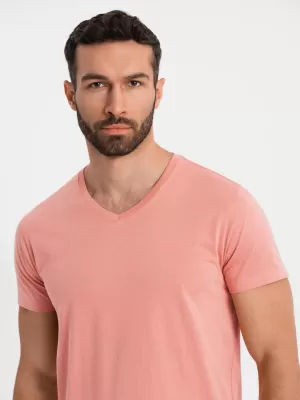 Cămaşă OMBRE OM-TSBS-0237 ROZ