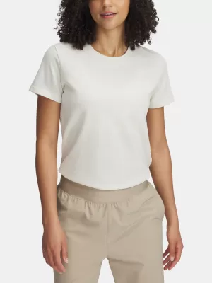 Tricou pentru femei UNDER ARMOUR HWT BRANDED CORE SS 1389745-279 MARO