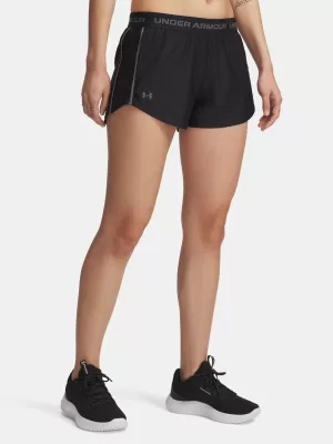 Pantaloni scurți de damă UNDER ARMOUR TECH PLAY UP SHORTS 1389882-001 NEGRU