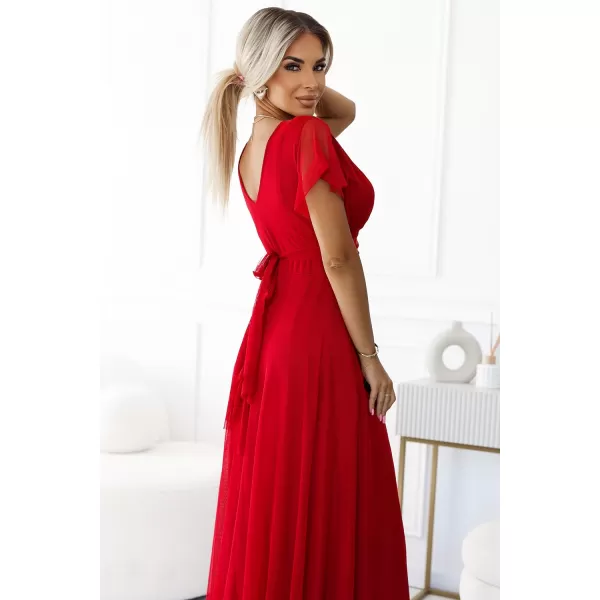  Rochie NUMOCO NASTIA 562-7 ROŞU 