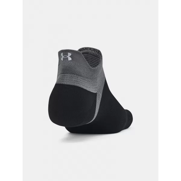  Șosete UNDER ARMOUR AD RUN LITE NS (3 PÁRY) 1386237-001 NEGRU 