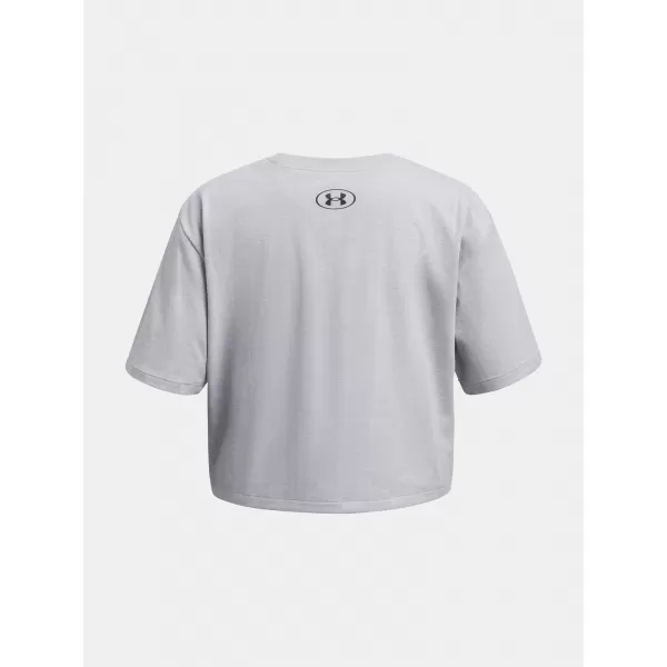  Tricou fetita UNDER ARMOUR RIVAL SS 1389755-011 GRI 