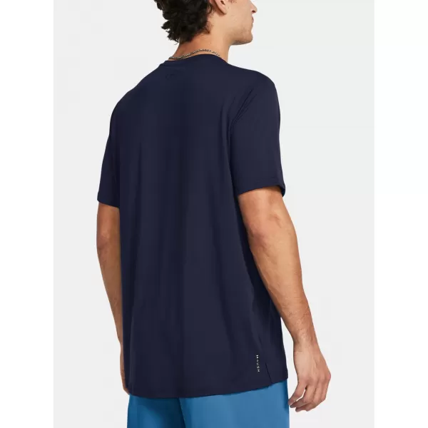  Tricou pentru bărbați UNDER ARMOUR VANISH ENERGY SS 1383973-410 ALBASTRU 