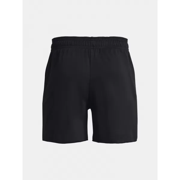  Pantaloni scurți pentru bărbați UNDER ARMOUR RIVAL TERRY 6IN SHORT 1382427-001 NEGRU 