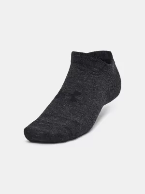 Șosete UNDER ARMOUR ESSENTIAL NO SHOW (3 PÁRY) 1382623-001 NEGRU