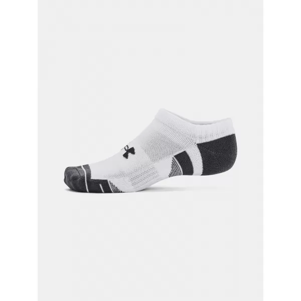  Șosete UNDER ARMOUR PERFORMANCE COTTON NS (3 PÁRY) 1379526-100 ALB 